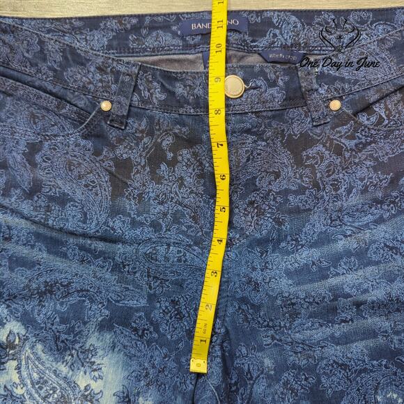 Bandolino Lisbeth Crop Jeans Size 6 - Picture 4 of 6